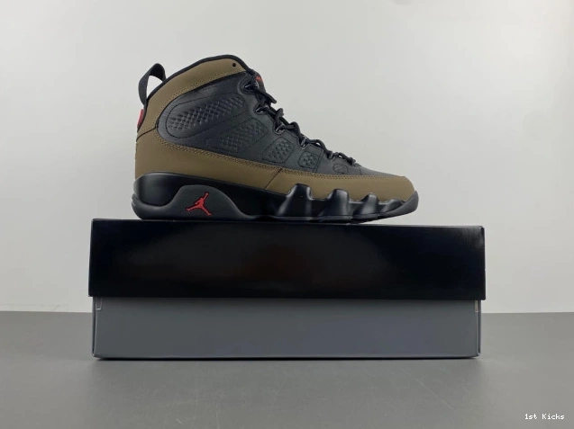 1st Kicks Shoes 9 HV4794-030 Air Olive Jordan 0809